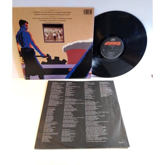 Big Country Steeltown Vinyl LP Record Album Alt Pop Rock 1984 Flame Of The West - Picture 3 of 3